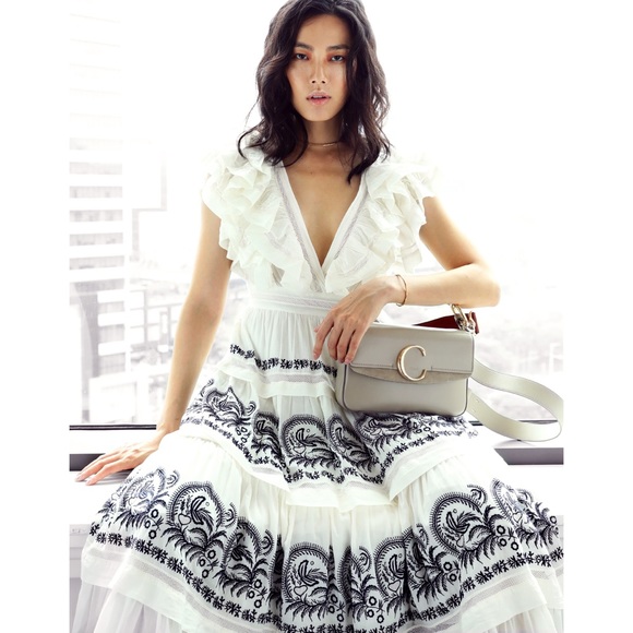 NWT Ulla Johnson Marjorie Dress in Blanc - Picture 2 of 16